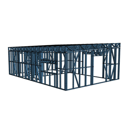 Two Bedroom House RS-002 - 9 x 5.6m - 50.4 sqm