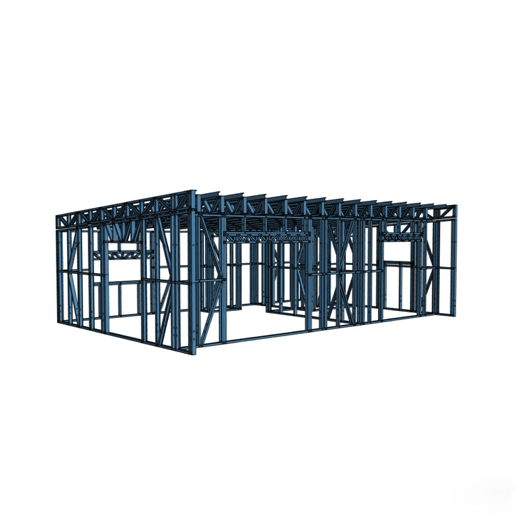 Two Bedroom House RS-002 - 9 x 5.6m - 50.4 sqm